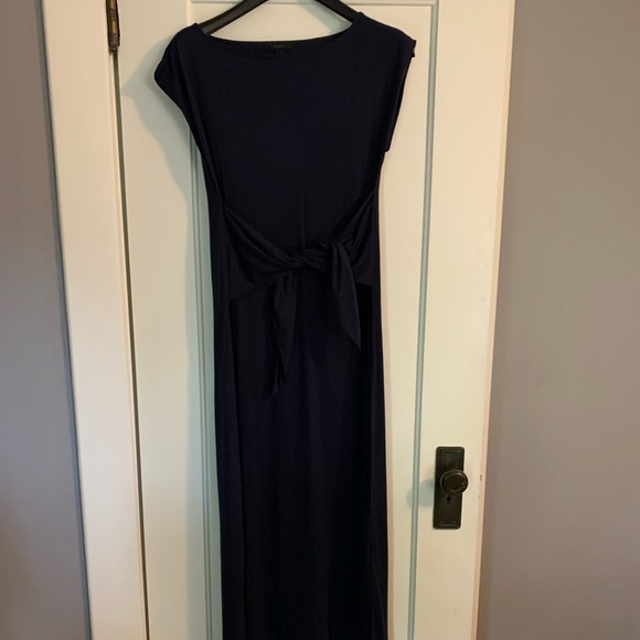 J. Crew tie waist knit midi dress - Picture 2 of 3